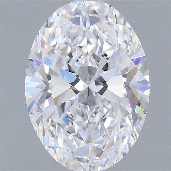 2.06 Carat Oval Shaped, Very Good Cut, D Color, VVS2 Clarity, IGI Certified Lab Grown Diamond