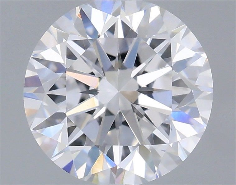 1.09 Carat Round Shaped, Very Good Cut, D Color, VVS2 Clarity, IGI Certified Lab Grown Diamond