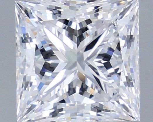 2.03 Carat Princess Shaped, Very Good Cut, D Color, VVS1 Clarity, IGI Certified Lab Grown Diamond