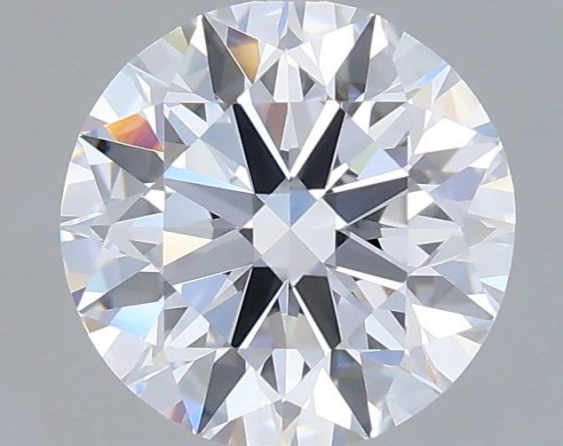1.08 Carat Round Shaped, Ideal Cut, D Color, VVS2 Clarity, IGI Certified Lab Grown Diamond