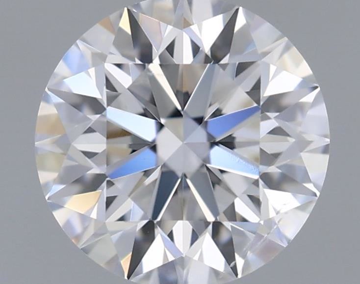 0.71 Carat Round Shaped, Excellent Cut, D Color, SI1 Clarity, IGI Certified Lab Grown Diamond