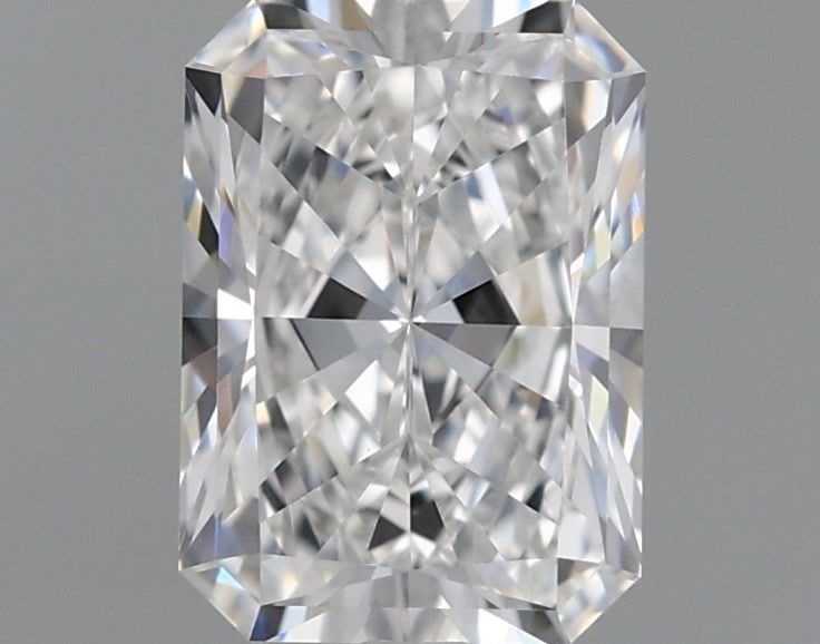 1.00 Carat Radiant Shaped, Ideal Cut, E Color, IF Clarity, IGI Certified Lab Grown Diamond