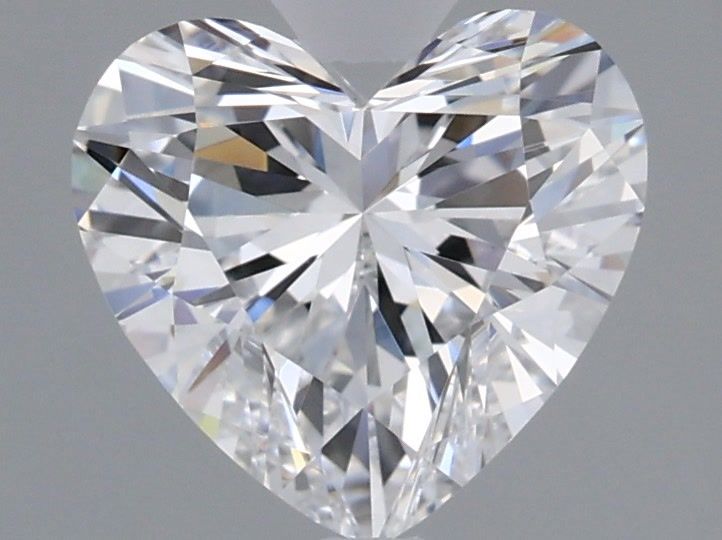 1.30 Carat Heart Shaped, Ideal Cut, E Color, IF Clarity, IGI Certified Lab Grown Diamond