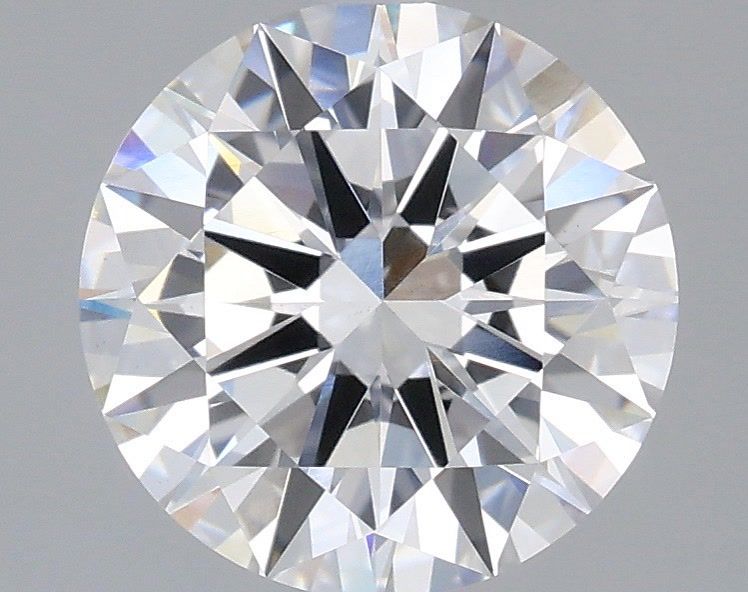 2.05 Carat Round Shaped, Excellent Cut, E Color, VS2 Clarity, IGI Certified Lab Grown Diamond