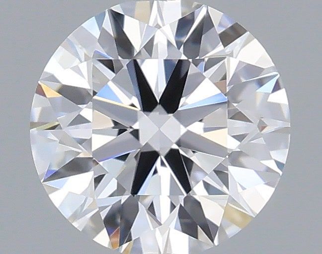 0.53 Carat Round Shaped, Ideal Cut, D Color, VVS1 Clarity, IGI Certified Lab Grown Diamond