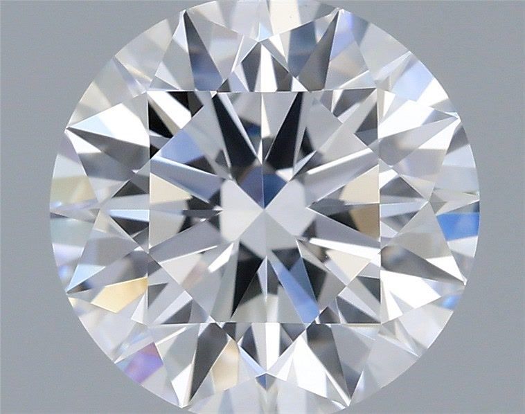 1.57 Carat Round Shaped, Ideal Cut, D Color, VVS2 Clarity, IGI Certified Lab Grown Diamond