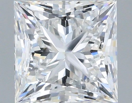 1.56 Carat Princess Shaped, Very Good Cut, E Color, VS1 Clarity, IGI Certified Lab Grown Diamond