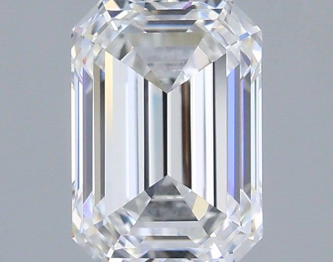 1.04 Carat Emerald Shaped, Very Good Cut, D Color, VVS1 Clarity, IGI Certified Lab Grown Diamond