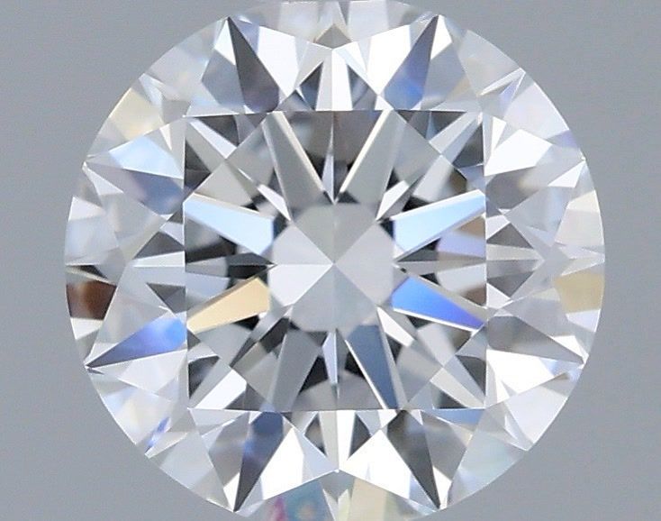 1.05 Carat Round Shaped, Ideal Cut, D Color, VVS2 Clarity, IGI Certified Lab Grown Diamond