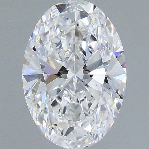 1.57 Carat Oval Shaped, Ideal Cut, D Color, VS2 Clarity, IGI Certified Lab Grown Diamond