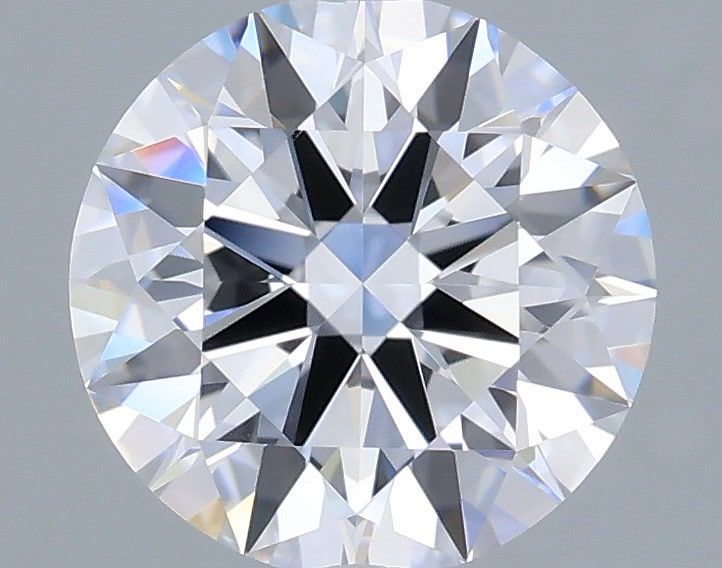 1.37 Carat Round Shaped, Ideal Cut, D Color, VVS2 Clarity, IGI Certified Lab Grown Diamond