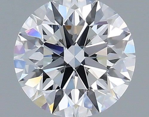 0.53 Carat Round Shaped, Ideal Cut, E Color, VVS2 Clarity, IGI Certified Lab Grown Diamond