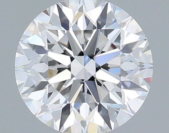 1.00 Carat Round Shaped, Excellent Cut, D Color, VVS2 Clarity, IGI Certified Lab Grown Diamond