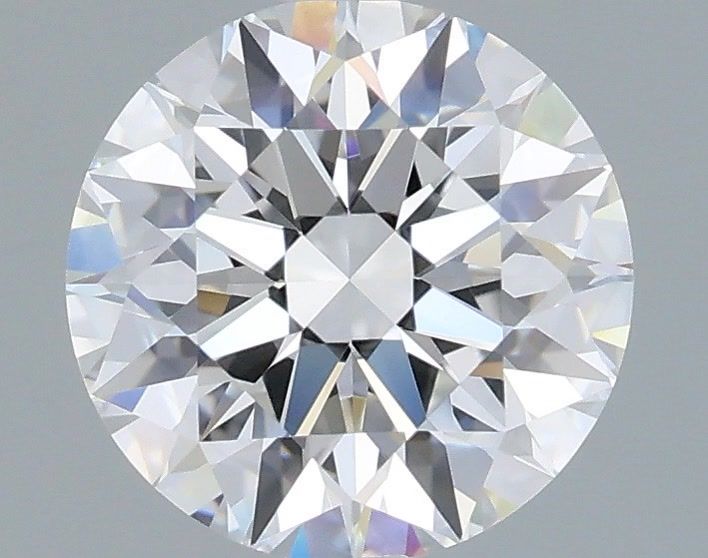 1.54 Carat Round Shaped, Ideal Cut, E Color, VVS2 Clarity, IGI Certified Lab Grown Diamond