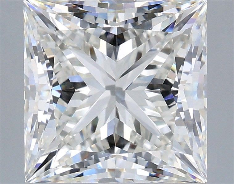 4.55 Carat Princess Shaped, Very Good Cut, G Color, VS1 Clarity, IGI Certified Lab Grown Diamond