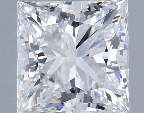 1.04 Carat Princess Shaped, Very Good Cut, E Color, VVS2 Clarity, IGI Certified Lab Grown Diamond
