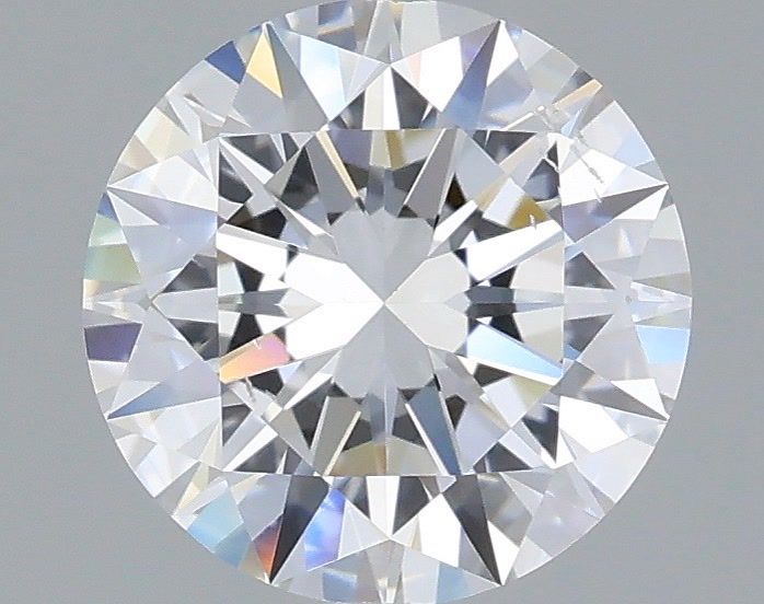 1.93 Carat Round Shaped, Excellent Cut, D Color, SI1 Clarity, IGI Certified Lab Grown Diamond
