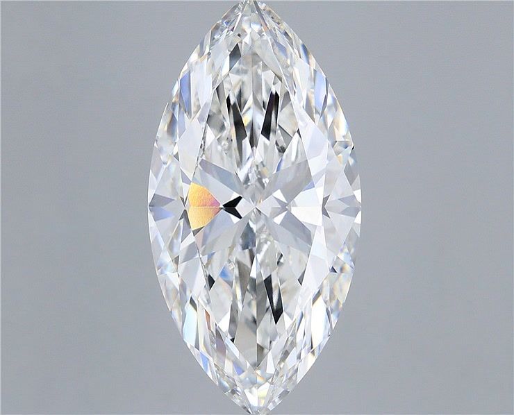 10.80 Carat Marquise Shaped, Ideal Cut, F Color, VVS2 Clarity, IGI Certified Lab Grown Diamond