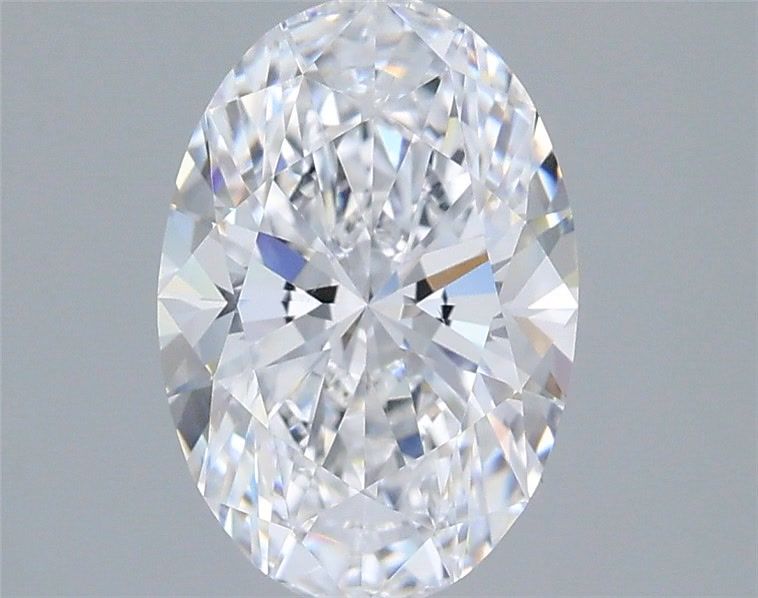 1.51 Carat Oval Shaped, Very Good Cut, D Color, VS2 Clarity, IGI Certified Lab Grown Diamond