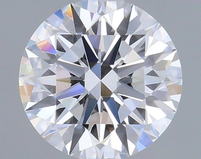 0.55 Carat Round Shaped, Ideal Cut, E Color, VVS2 Clarity, IGI Certified Lab Grown Diamond