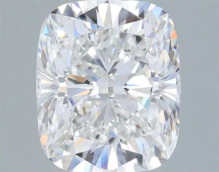 2.03 Carat Cushion Shaped, Ideal Cut, E Color, VVS2 Clarity, IGI Certified Lab Grown Diamond
