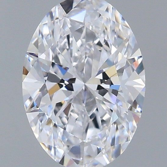 1.24 Carat Oval Shaped, Very Good Cut, D Color, VVS2 Clarity, IGI Certified Lab Grown Diamond