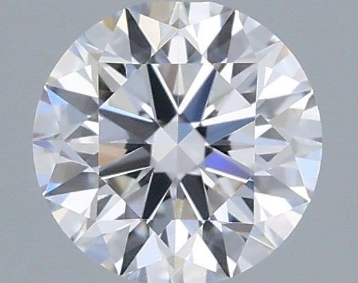 0.33 Carat Round Shaped, Ideal Cut, D Color, VVS2 Clarity, IGI Certified Lab Grown Diamond