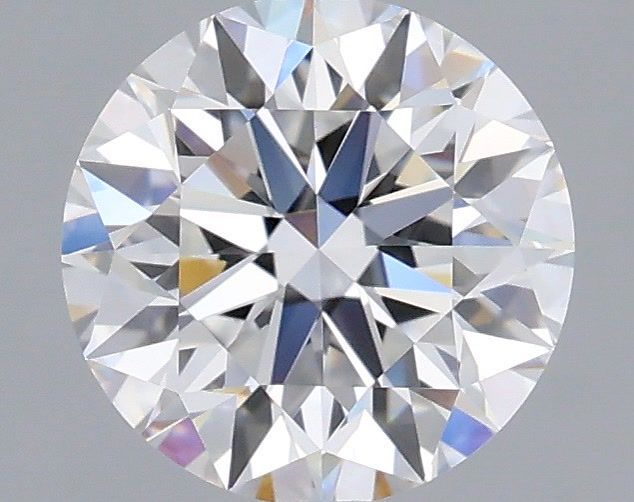 1.34 Carat Round Shaped, Excellent Cut, D Color, VVS2 Clarity, IGI Certified Lab Grown Diamond