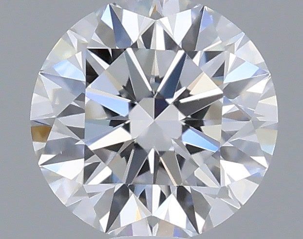 0.56 Carat Round Shaped, Excellent Cut, E Color, VVS2 Clarity, IGI Certified Lab Grown Diamond