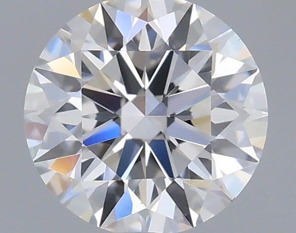 0.34 Carat Round Shaped, Ideal Cut, D Color, VS1 Clarity, IGI Certified Lab Grown Diamond
