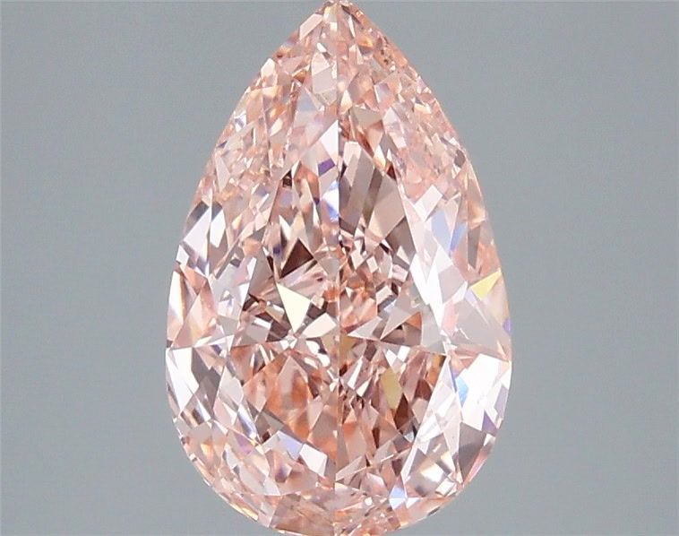 3.09 Carat Pear Shaped, Ideal Cut, VVS2 Clarity, IGI Certified Lab Grown Diamond