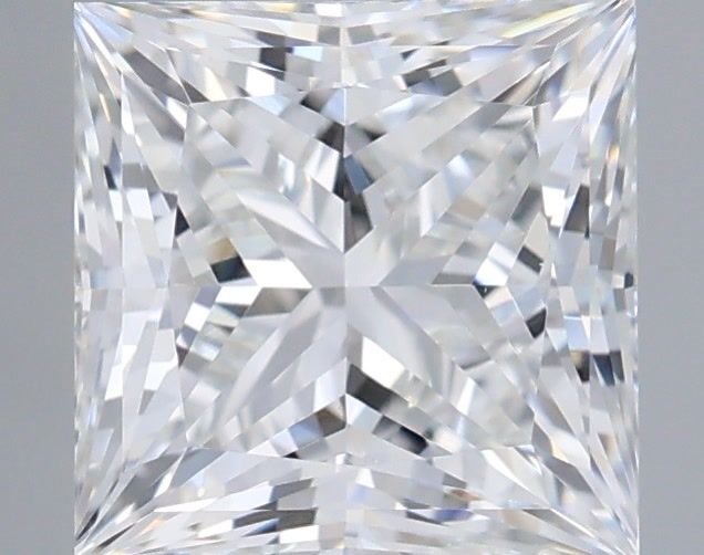 1.08 Carat Princess Shaped, Very Good Cut, E Color, VVS2 Clarity, IGI Certified Lab Grown Diamond