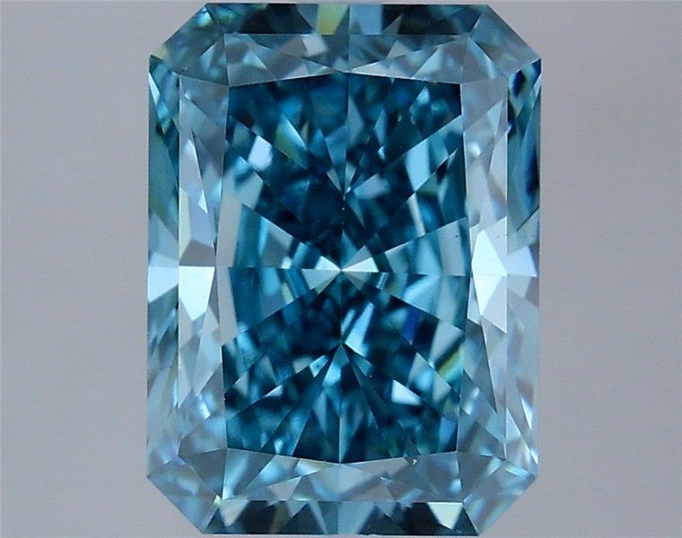 3.03 Carat Radiant Shaped, Ideal Cut, VS2 Clarity, IGI Certified Lab Grown Diamond