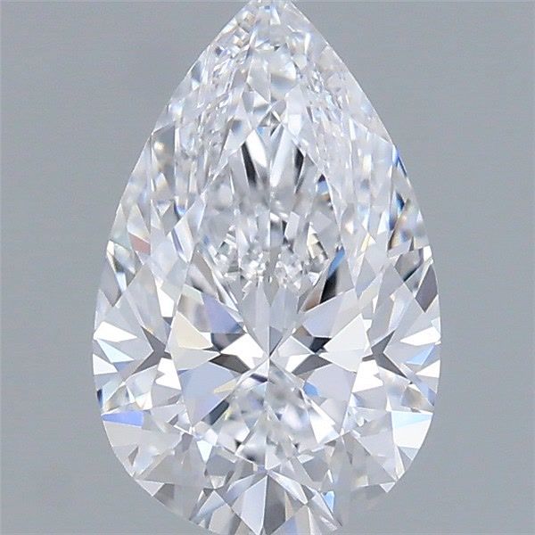 1.02 Carat Pear Shaped, Ideal Cut, D Color, FL Clarity, IGI Certified Lab Grown Diamond