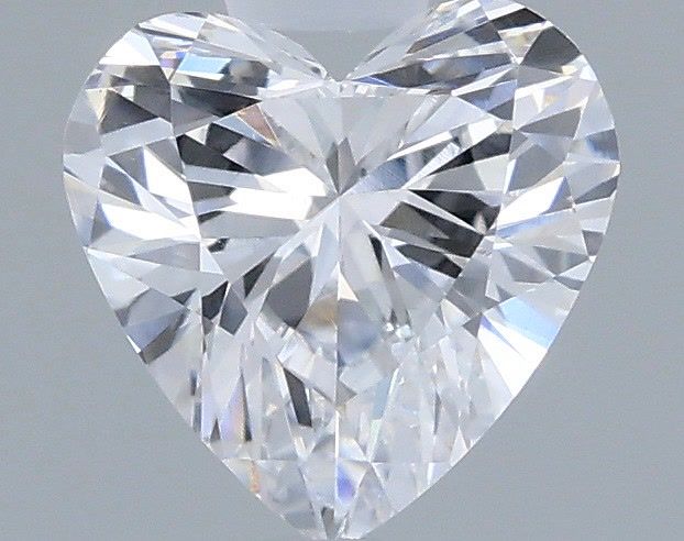 0.51 Carat Heart Shaped, Very Good Cut, D Color, VS1 Clarity, IGI Certified Lab Grown Diamond