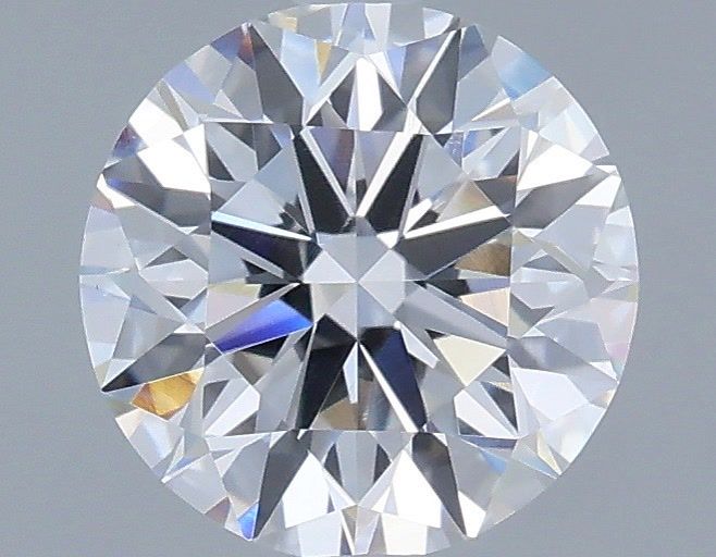1.19 Carat Round Shaped, Ideal Cut, D Color, VVS2 Clarity, IGI Certified Lab Grown Diamond