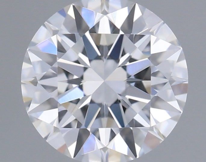 0.69 Carat Round Shaped, Excellent Cut, D Color, VS1 Clarity, IGI Certified Lab Grown Diamond