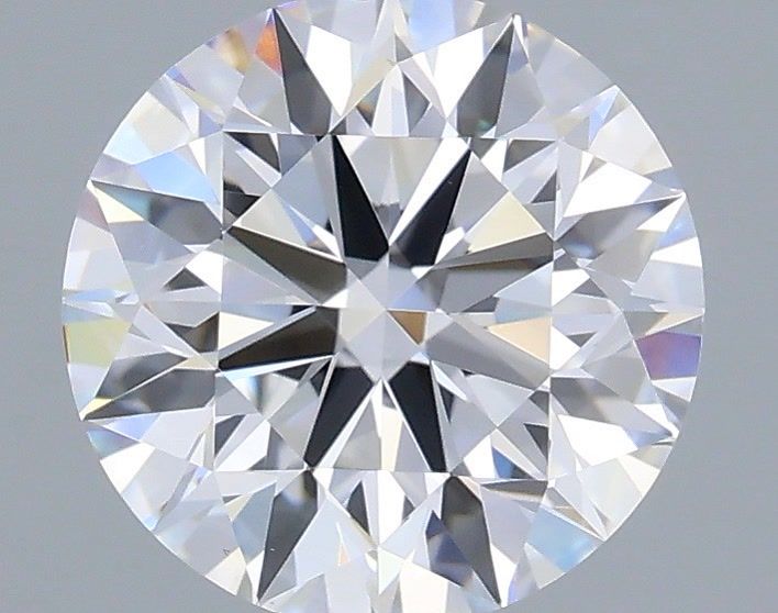 1.37 Carat Round Shaped, Ideal Cut, D Color, VS1 Clarity, IGI Certified Lab Grown Diamond