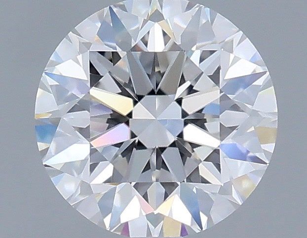 1.10 Carat Round Shaped, Excellent Cut, D Color, VVS2 Clarity, IGI Certified Lab Grown Diamond