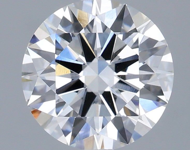 2.09 Carat Round Shaped, Ideal Cut, F Color, VVS2 Clarity, IGI Certified Lab Grown Diamond