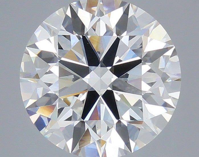3.74 Carat Round Shaped, Ideal Cut, G Color, VS1 Clarity, IGI Certified Lab Grown Diamond