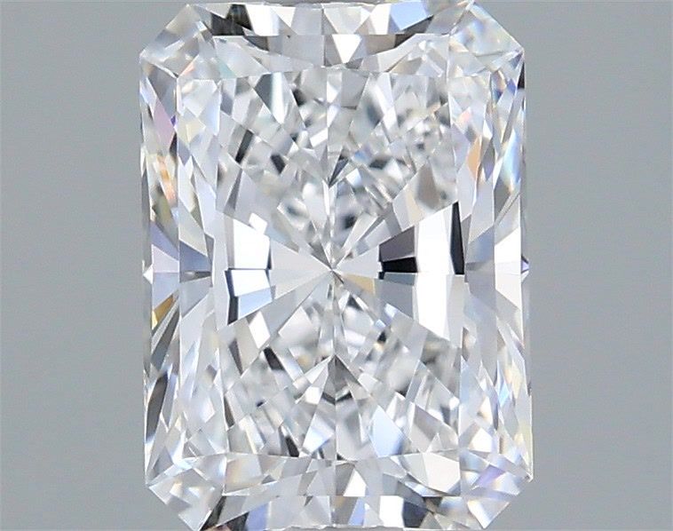 2.01 Carat Radiant Shaped, Ideal Cut, D Color, VS2 Clarity, IGI Certified Lab Grown Diamond