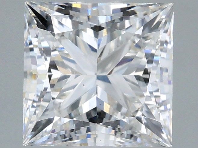 2.04 Carat Princess Shaped, Very Good Cut, G Color, VS2 Clarity, IGI Certified Lab Grown Diamond
