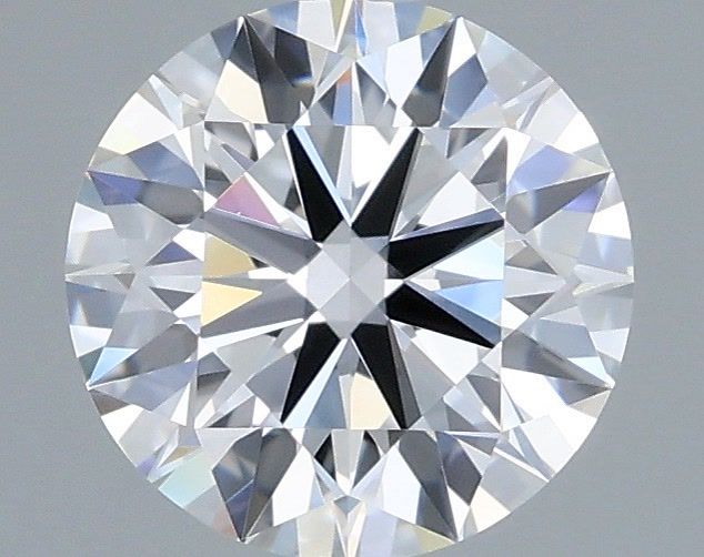 1.08 Carat Round Shaped, Ideal Cut, D Color, VVS2 Clarity, IGI Certified Lab Grown Diamond