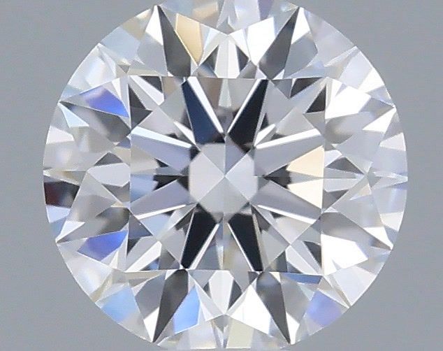 0.33 Carat Round Shaped, Ideal Cut, D Color, VVS2 Clarity, IGI Certified Lab Grown Diamond