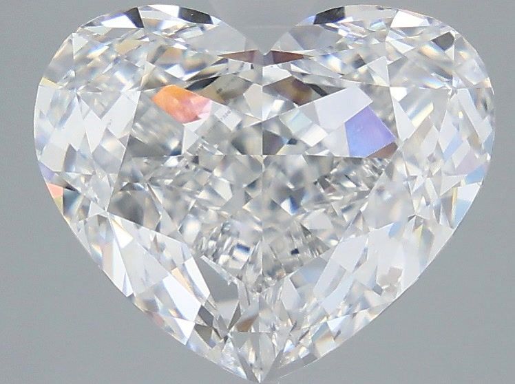 5.13 Carat Heart Shaped, Excellent Cut, E Color, VVS2 Clarity, IGI Certified Lab Grown Diamond