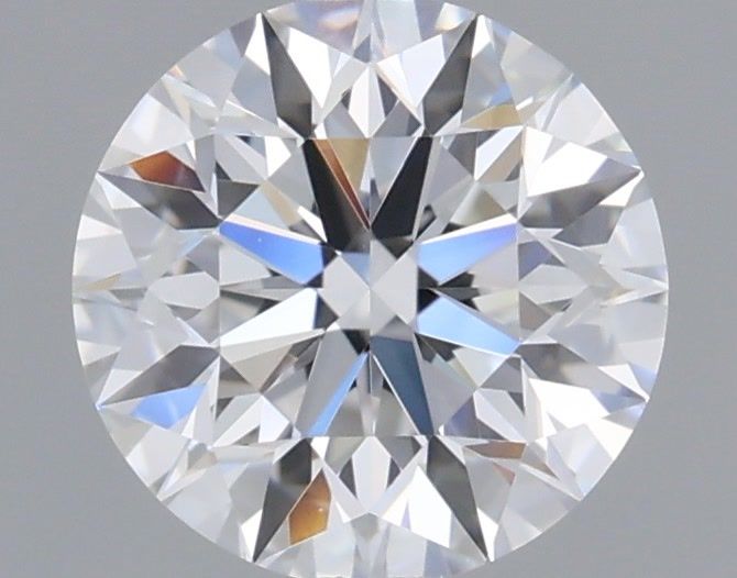 0.69 Carat Round Shaped, Excellent Cut, D Color, VVS1 Clarity, IGI Certified Lab Grown Diamond