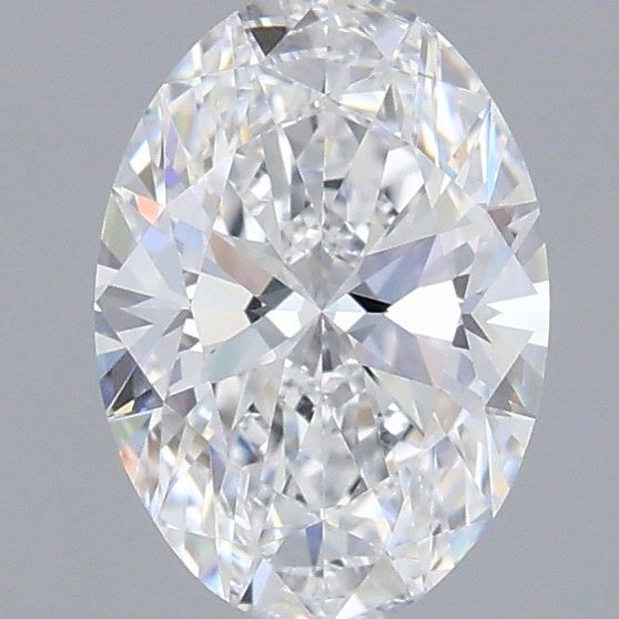 1.08 Carat Oval Shaped, Ideal Cut, D Color, VVS1 Clarity, IGI Certified Lab Grown Diamond