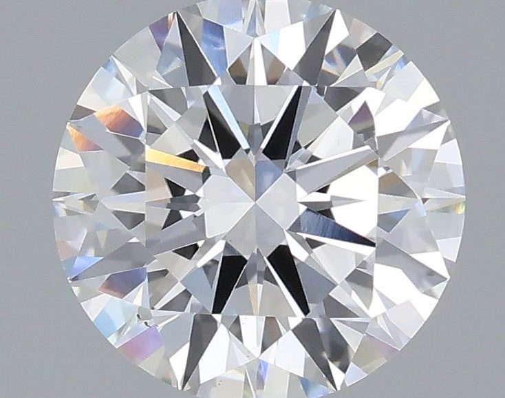 2.09 Carat Round Shaped, Ideal Cut, E Color, VS2 Clarity, IGI Certified Lab Grown Diamond