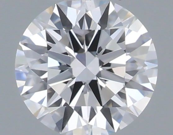 0.33 Carat Round Shaped, Ideal Cut, D Color, VVS2 Clarity, IGI Certified Lab Grown Diamond